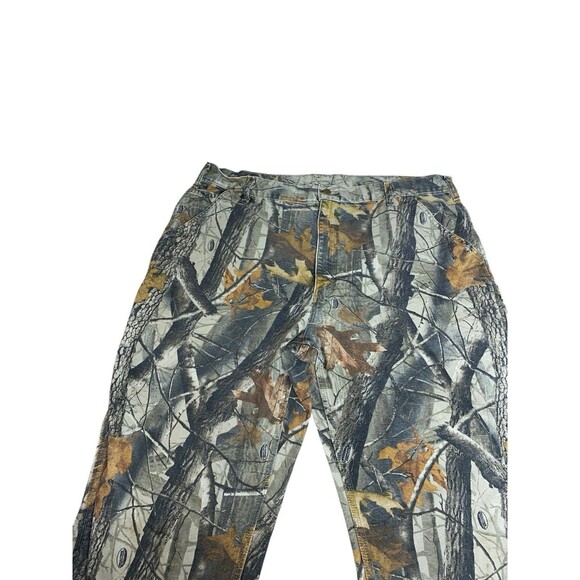 Vintage Carhartt Pants 42x32 B158 Dungaree RealTree Camo Carpenter Camouflage - Picture 2 of 4